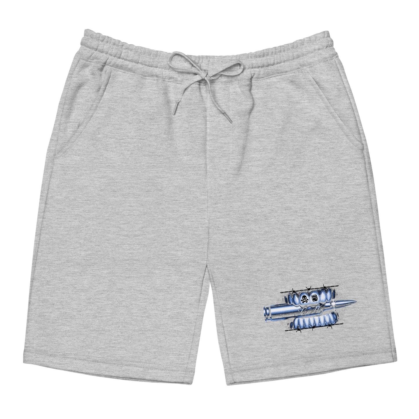 Lifes a Gamble Men's fleece shorts